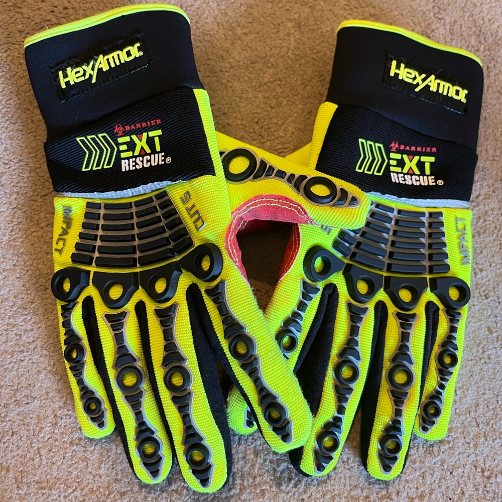 HexArmor EXT Rescue® Barrier 4014 Gloves (Blood-borne Pathogen Barrier) Medium